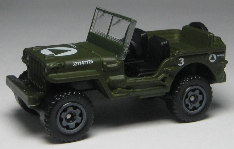 Jeep Willys-Loose - Jungle Explorers toy car collectible - Main Image 2