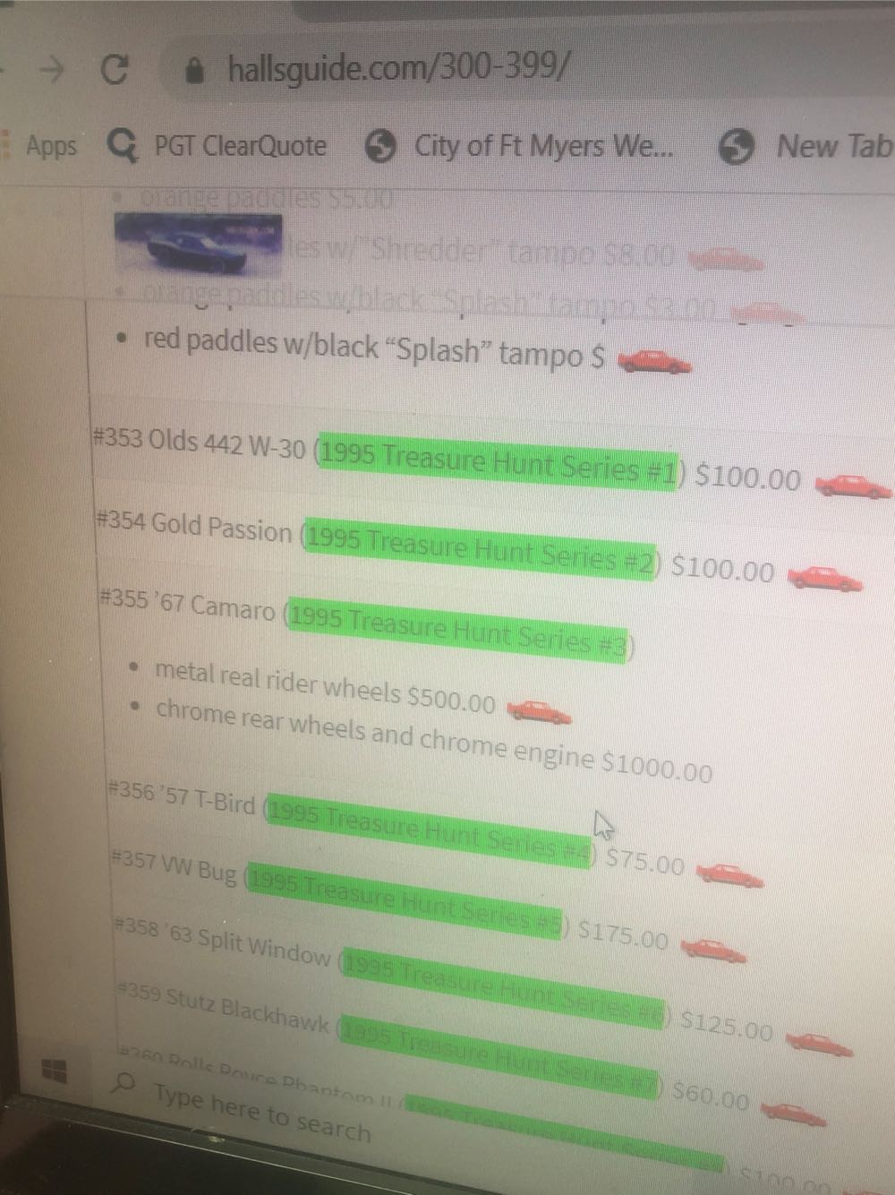 Olds 442 - Treasure Hunt toy car collectible - Main Image 2