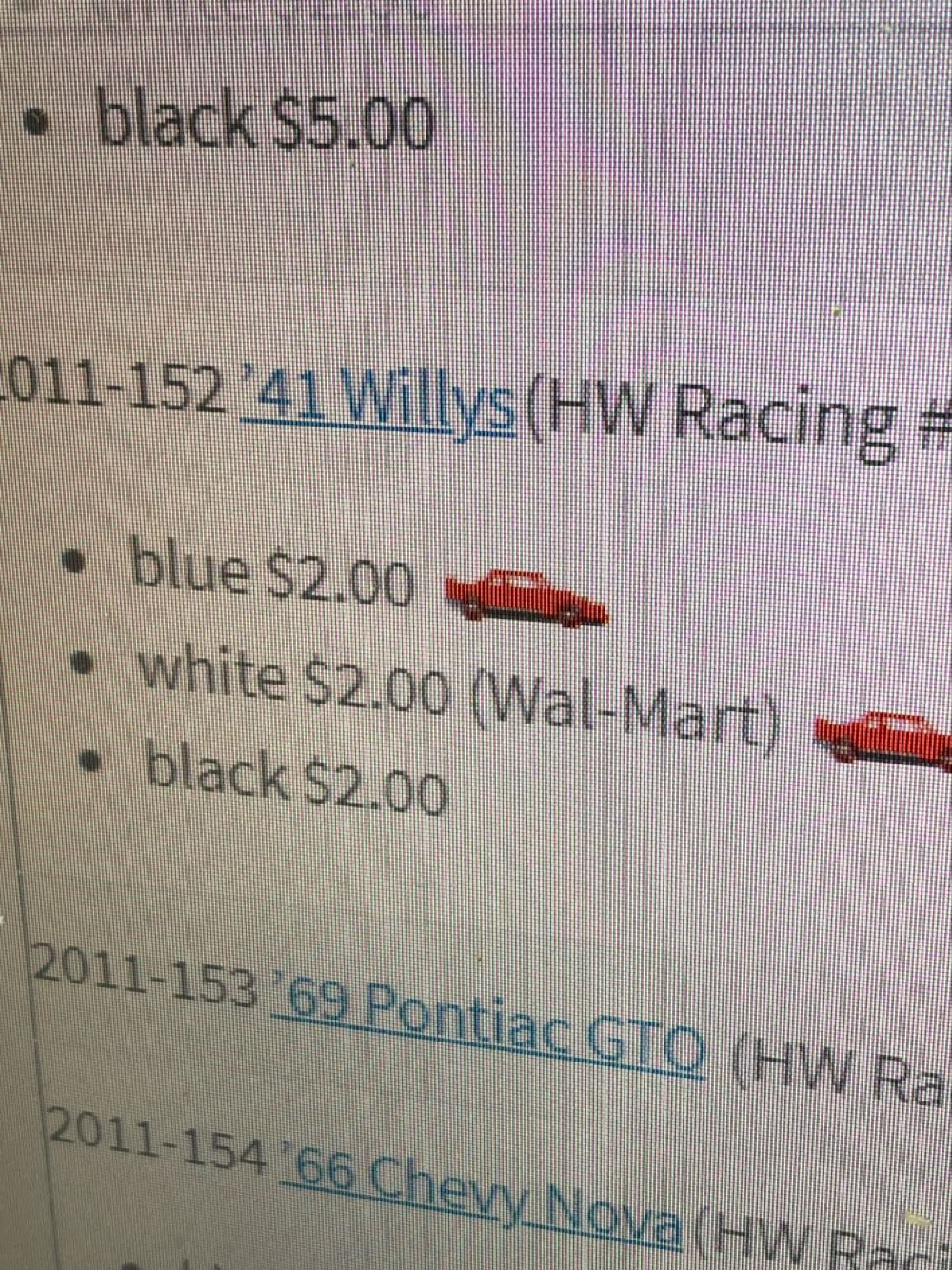’41 Willys - HW Racing ’11 toy car collectible - Main Image 3
