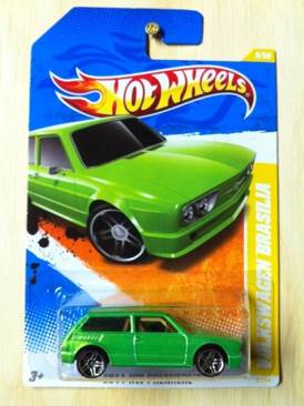 Hot Wheels Volkswagen Brasilia - Vw Brasilia toy car collectible - Main Image 1