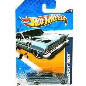 Chevy Nova / 1966 - 2012 HW Muscle Mania toy car collectible - Main Image 2