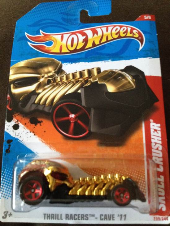 Skull Crusher - 2011 - HW Thrill Racers - Cave toy car collectible - Main Image 2
