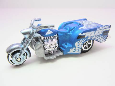 Boss Hoss Motorcycle - 2011 - HW Main Street toy car collectible - Main Image 2