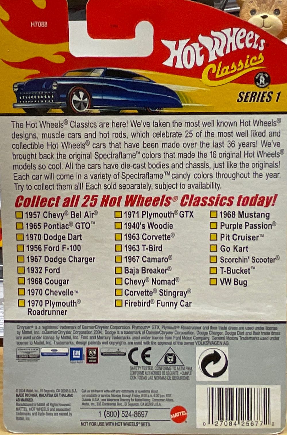 Scorchin Scooter - Hot Wheels Classics Series 1 toy car collectible - Main Image 3