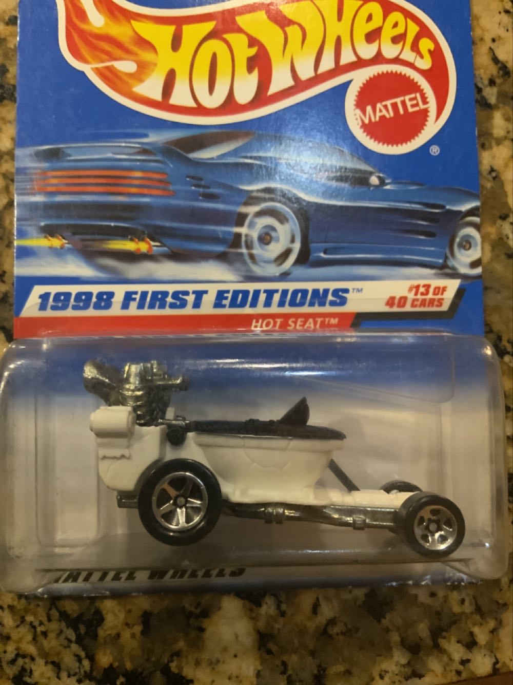 Hot Seat - HW 1998 First Editions toy car collectible - Main Image 3