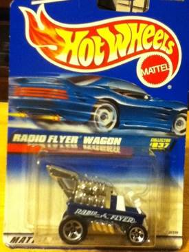 Radio Flyer Wagon 1998-#837 - 1999 Mainline Cars toy car collectible - Main Image 1