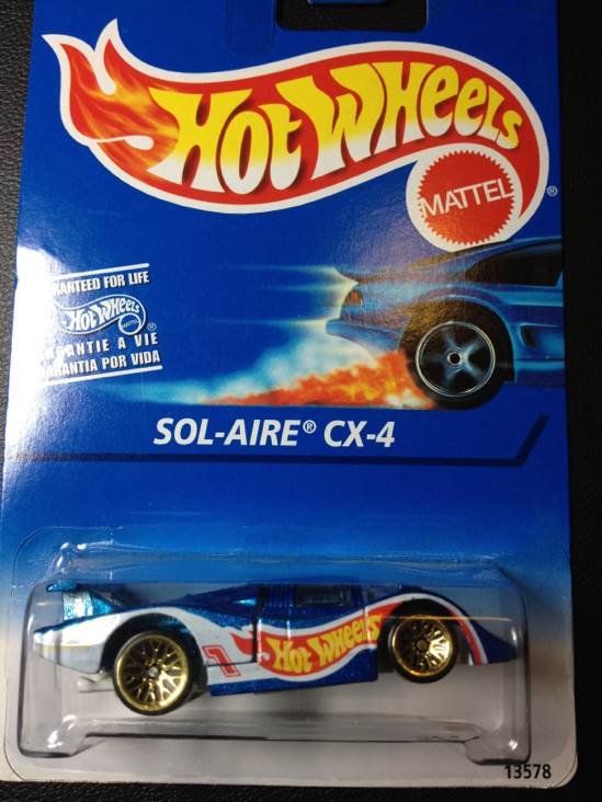 Sol-Aire CX4 - Mainline toy car collectible - Main Image 2
