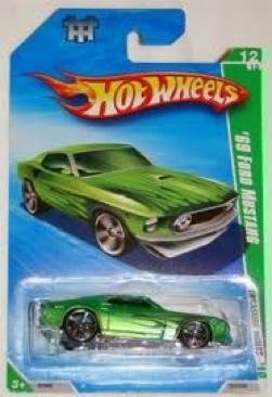 1969 Ford Mustang - Treasure Hunts toy car collectible [Barcode 027084974379] - Main Image 1