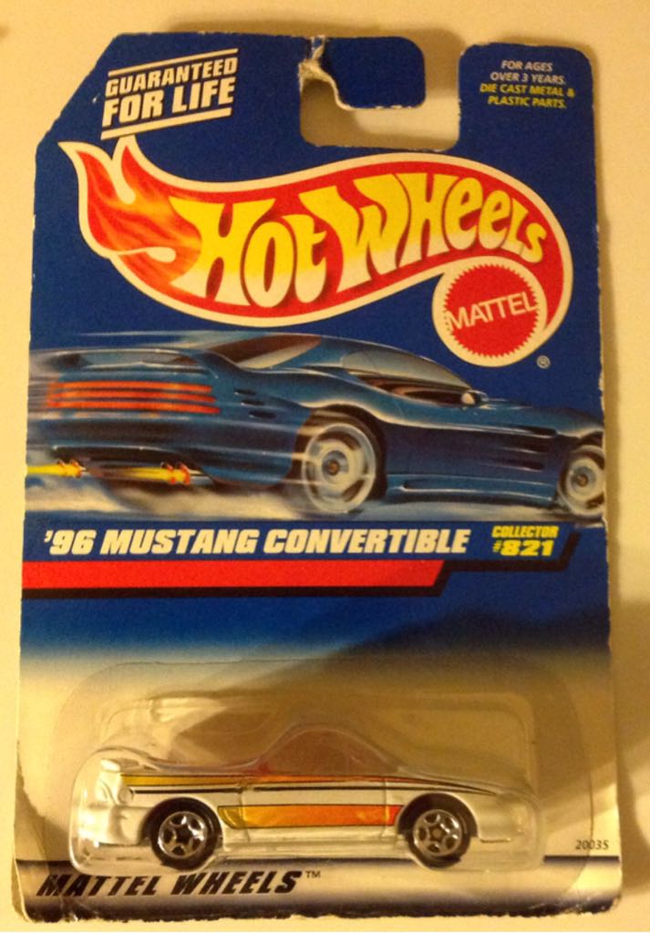 Ford ’96 Mustang Convertible - 1998 Mainline Cars toy car collectible - Main Image 2
