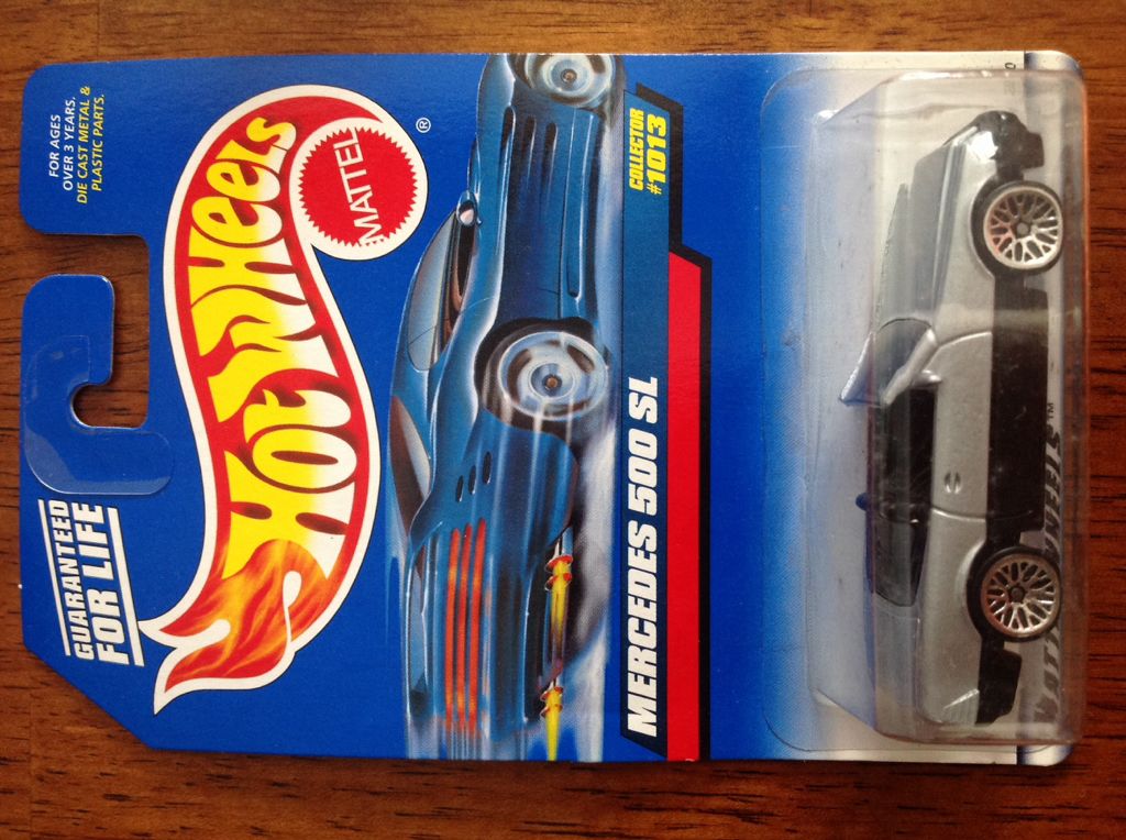 Mercedes 500 SL - toy car collectible - Main Image 2