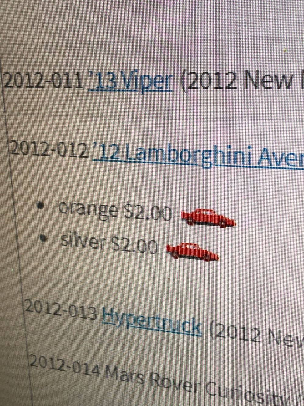 ’12 Lamborghini Aventador - 2012 - HW Premiere - (New Casting) toy car collectible - Main Image 3