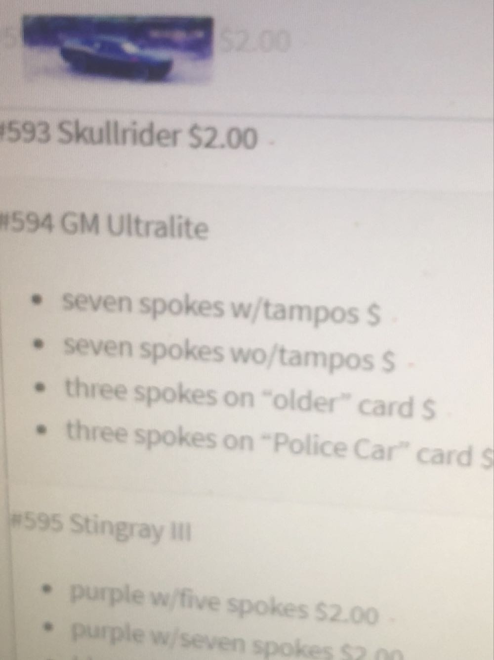 GM Ultralite - Mainline toy car collectible - Main Image 3