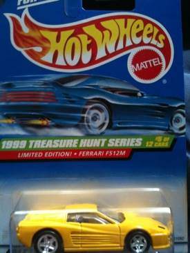 Ferrari F512m - Treasure Hunt toy car collectible - Main Image 1