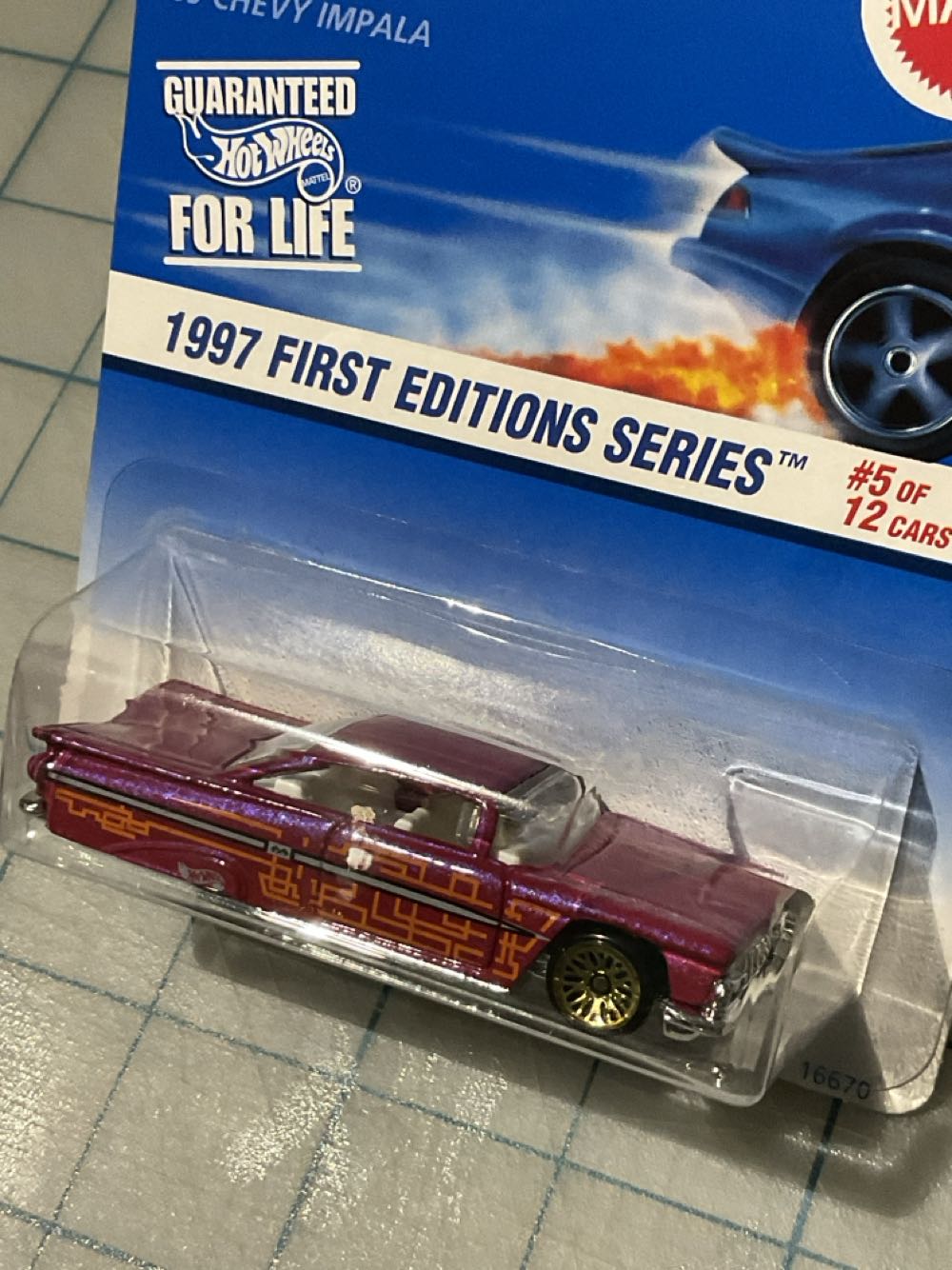 ‘59 Chevy Impala - 1997 First Editions #5 toy car collectible - Main Image 3