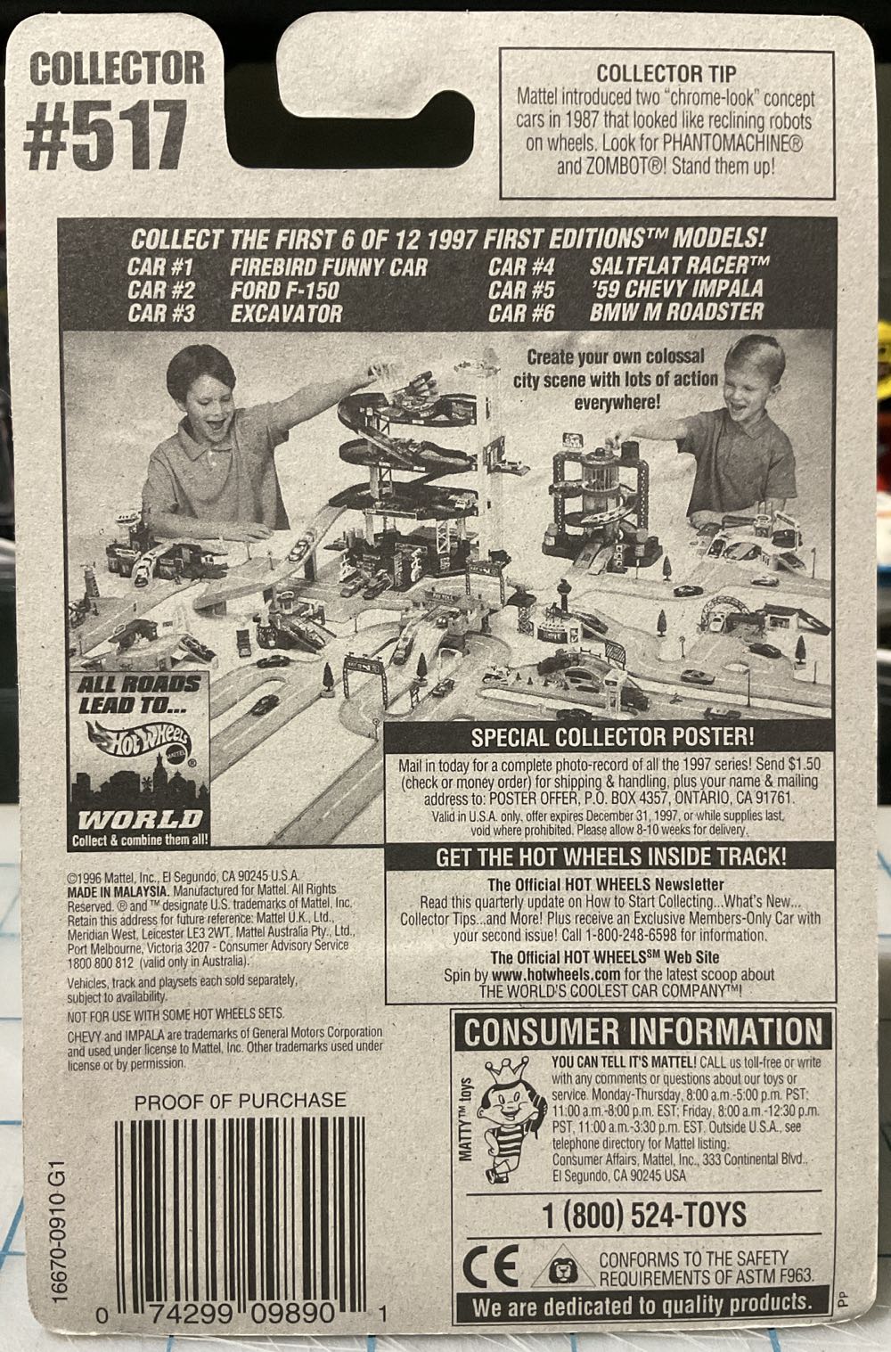 ‘59 Chevy Impala - 1997 First Editions #5 toy car collectible - Main Image 4