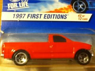1997 Hot Wheels First Edition Ford F-150 - 1997 First Editions toy car collectible - Main Image 1
