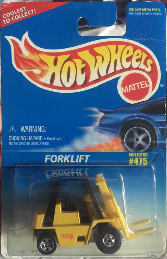Construction Forklift  toy car collectible - Main Image 2
