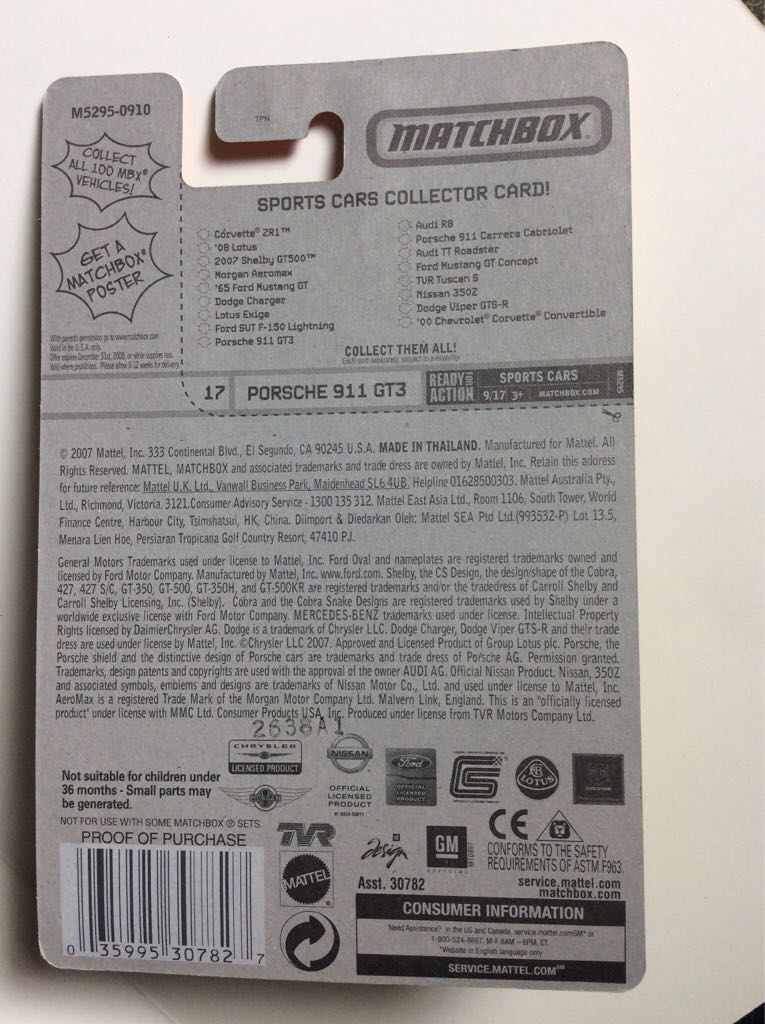 Porsche 911 Gt3 - Sports Cars toy car collectible - Main Image 2