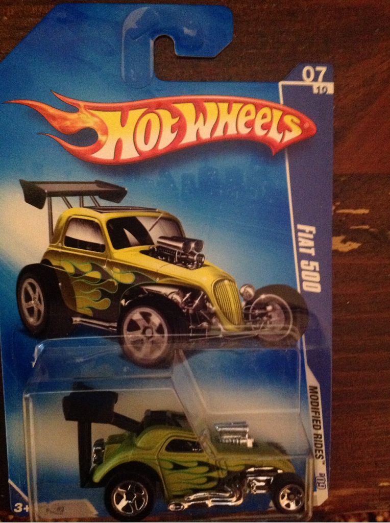 Fiat 500 - MODIFIED RIDES 09 toy car collectible - Main Image 2