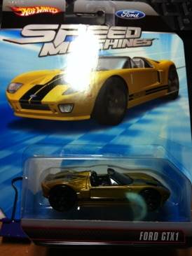 Ford Gtx1 - Speed Machines toy car collectible - Main Image 1