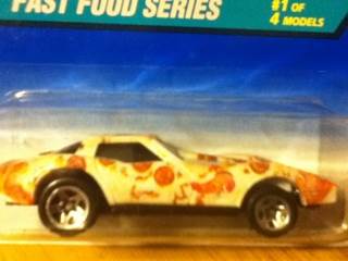 Pizza Vette - Fast Food Series toy car collectible - Main Image 1