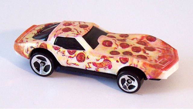 Pizza Vette - Fast Food Series toy car collectible - Main Image 2