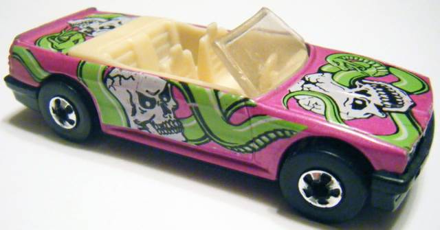 BMW 323 Convertible Skull Rider - Tattoo Machine toy car collectible - Main Image 2