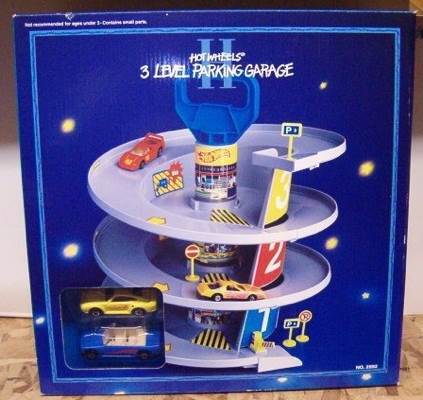 BMW 323 - 3 Level Parking Garage toy car collectible - Main Image 2
