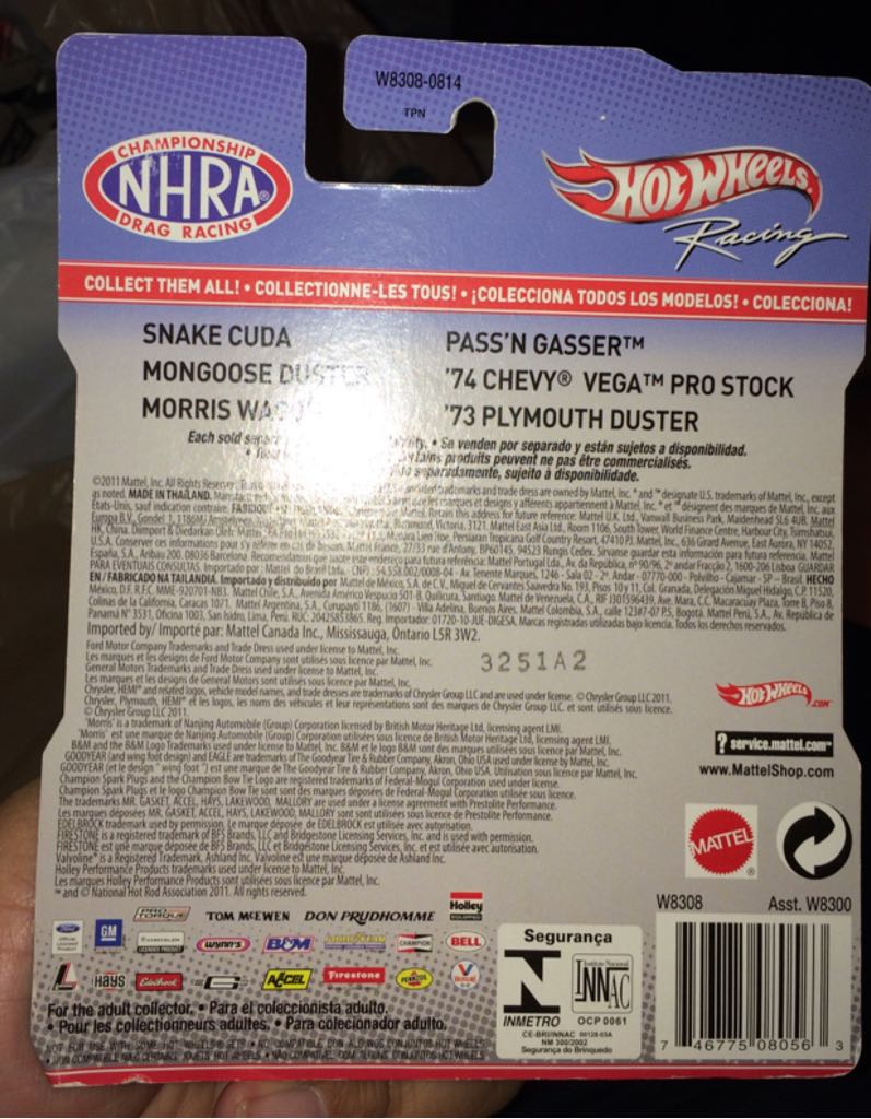 Mongoose Duster - Championship NHRA Drag Racing toy car collectible - Main Image 2
