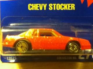 Chevy Stocker - Blue Card toy car collectible - Main Image 1