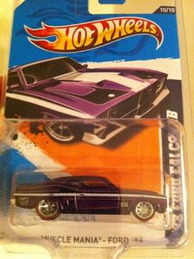 Kmart 1973 Ford Falcon XB Purple - Workshop toy car collectible - Main Image 1