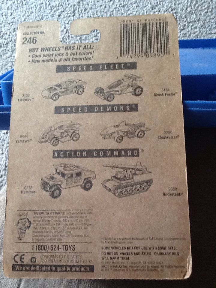 Shadow Jet II - 1992 Main Line toy car collectible - Main Image 2