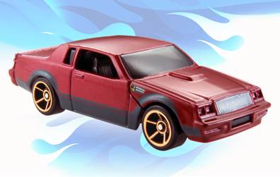 Hot Wheels Buick Grand National - HW Faster Than Ever toy car collectible - Main Image 2