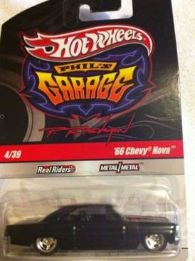 1966 Chevy Nova - HW 50th Stars & Stripes toy car collectible - Main Image 1
