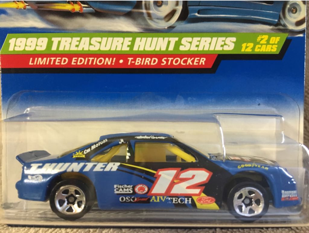 T-Bird Stocker - 1999 Treasure Hunt Series toy car collectible - Main Image 2