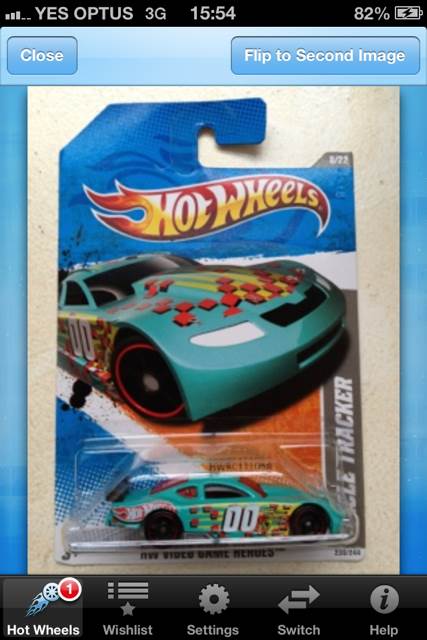 Circle Tracker - 2011 - HW Video Game Heroes toy car collectible - Main Image 2