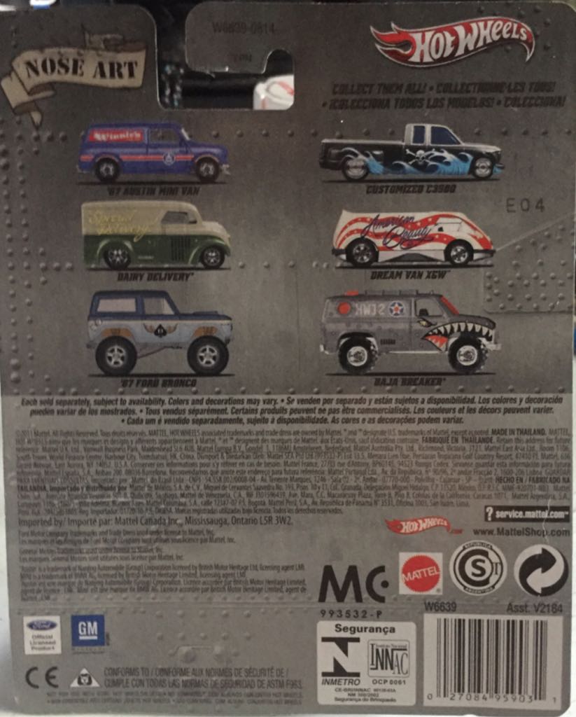 Customized 3500 - Nose Art toy car collectible - Main Image 2