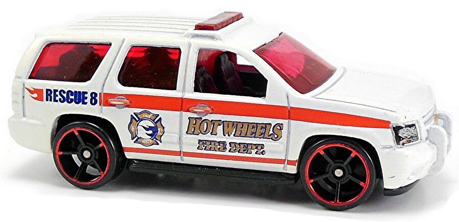 ‘07 Chevy Tahoe - HW City Works toy car collectible - Main Image 2