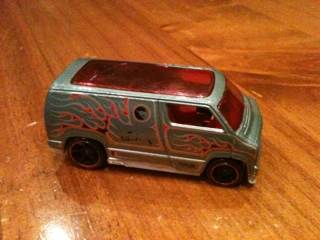 Ford Anglia Panel Purple And Red