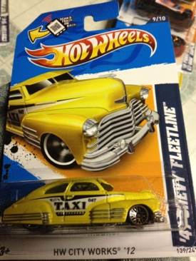 ’47 Chevy Fleetline - HW City Works ’12 toy car collectible - Main Image 1