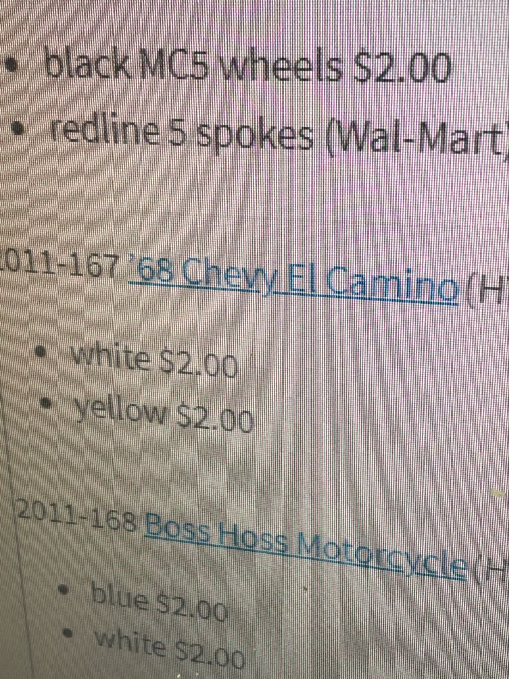 ’68 El Camino - HW Main Street 11 toy car collectible - Main Image 3