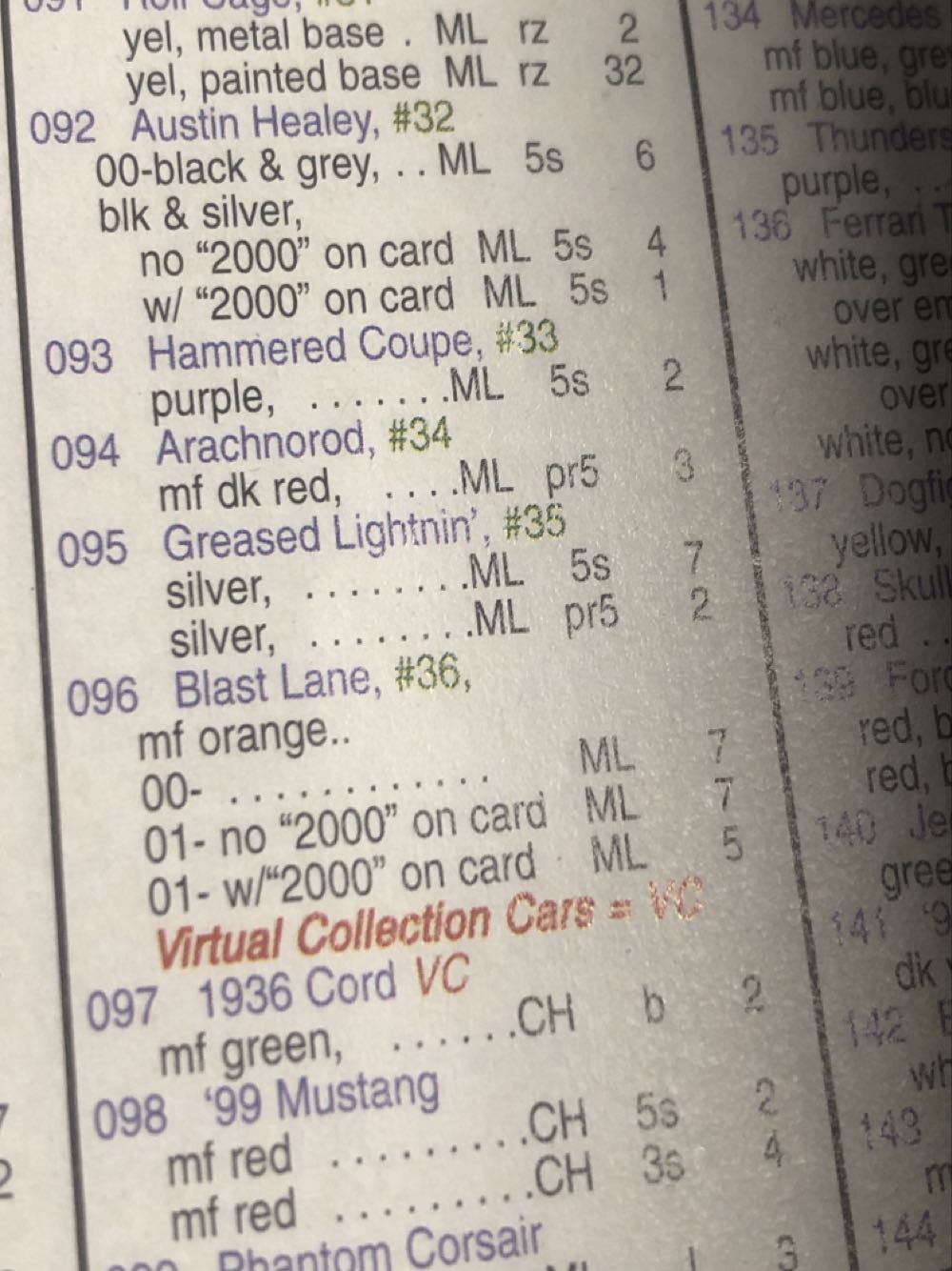 Blast Lane - 2000 First Edition toy car collectible - Main Image 3