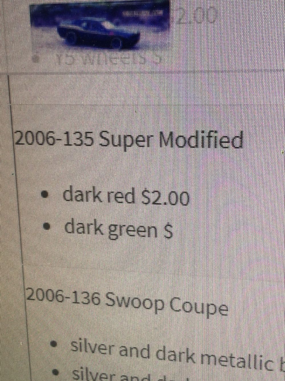 Super Modified - Mattel Wheels toy car collectible - Main Image 3