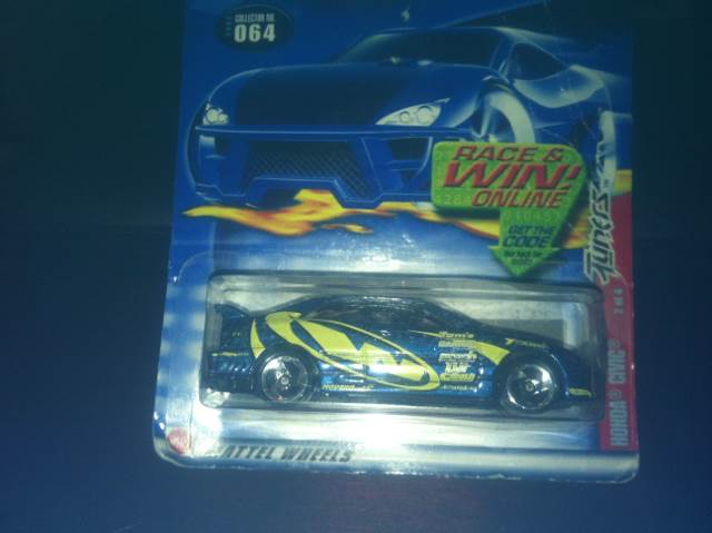 2001 Honda Civic Si - Tuners toy car collectible - Main Image 2