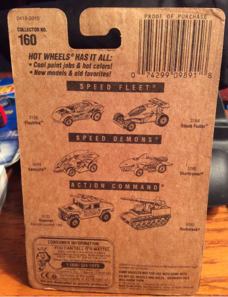 Command Tank - Mainline toy car collectible - Main Image 2