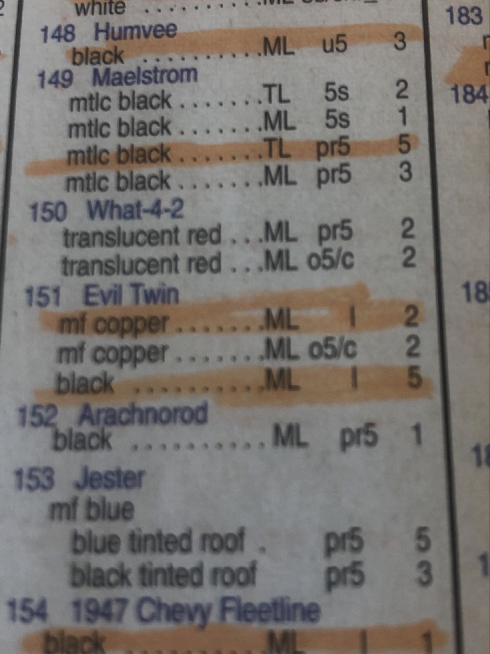 Evil Twin - 2005 Mainline toy car collectible - Main Image 3