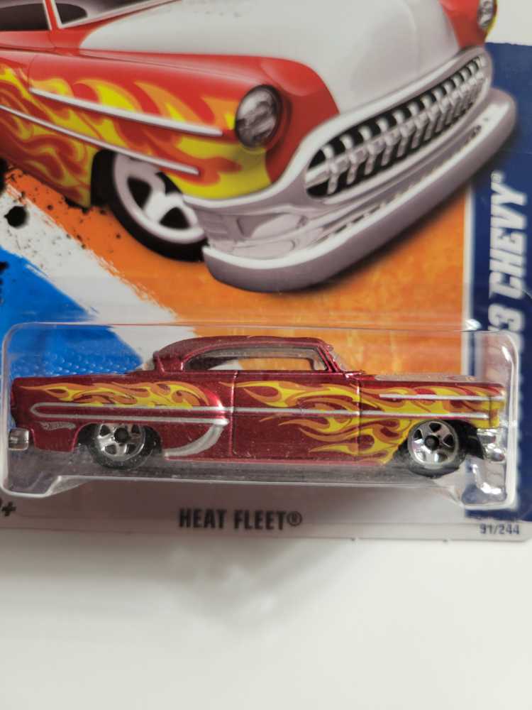 Custom ‘53 Chevy - 2011 - HW Heat Fleet toy car collectible - Main Image 3