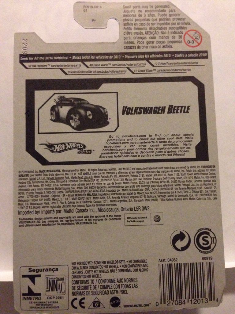 Volkswagen Beetle - 2010 - New Models toy car collectible - Main Image 2