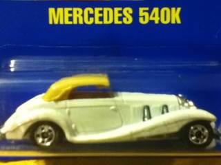 Mercedes 540k toy car collectible - Main Image 1