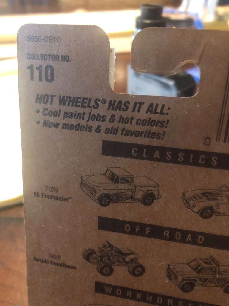 Roll patrol (m) - Blue Card toy car collectible - Main Image 2